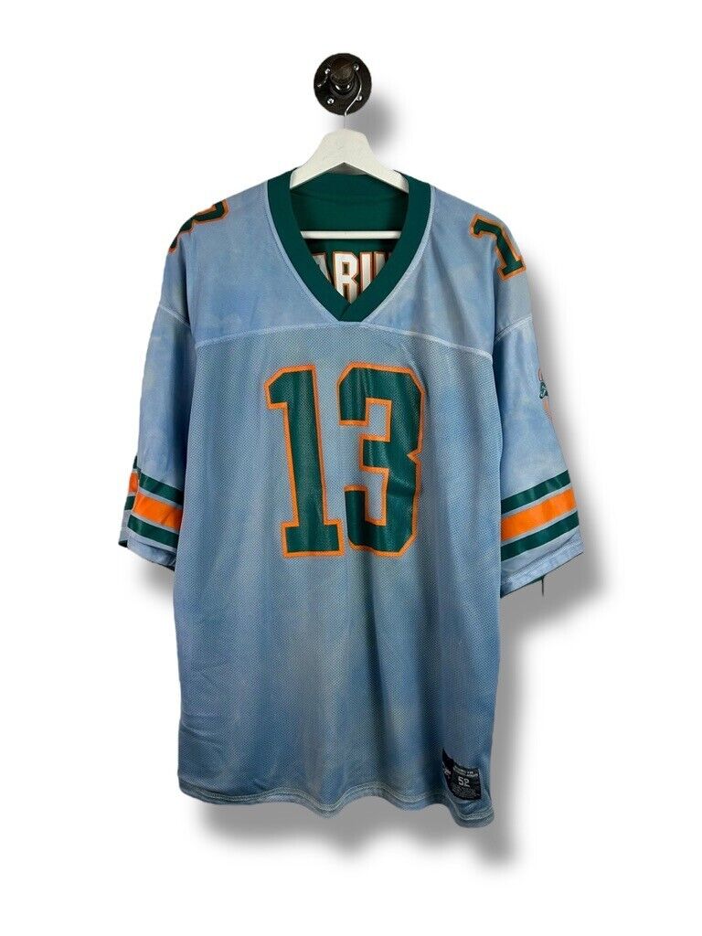 Vintage 90s Dan Marino #13 Miami Dolphins Reversible Football Jersey Size XL