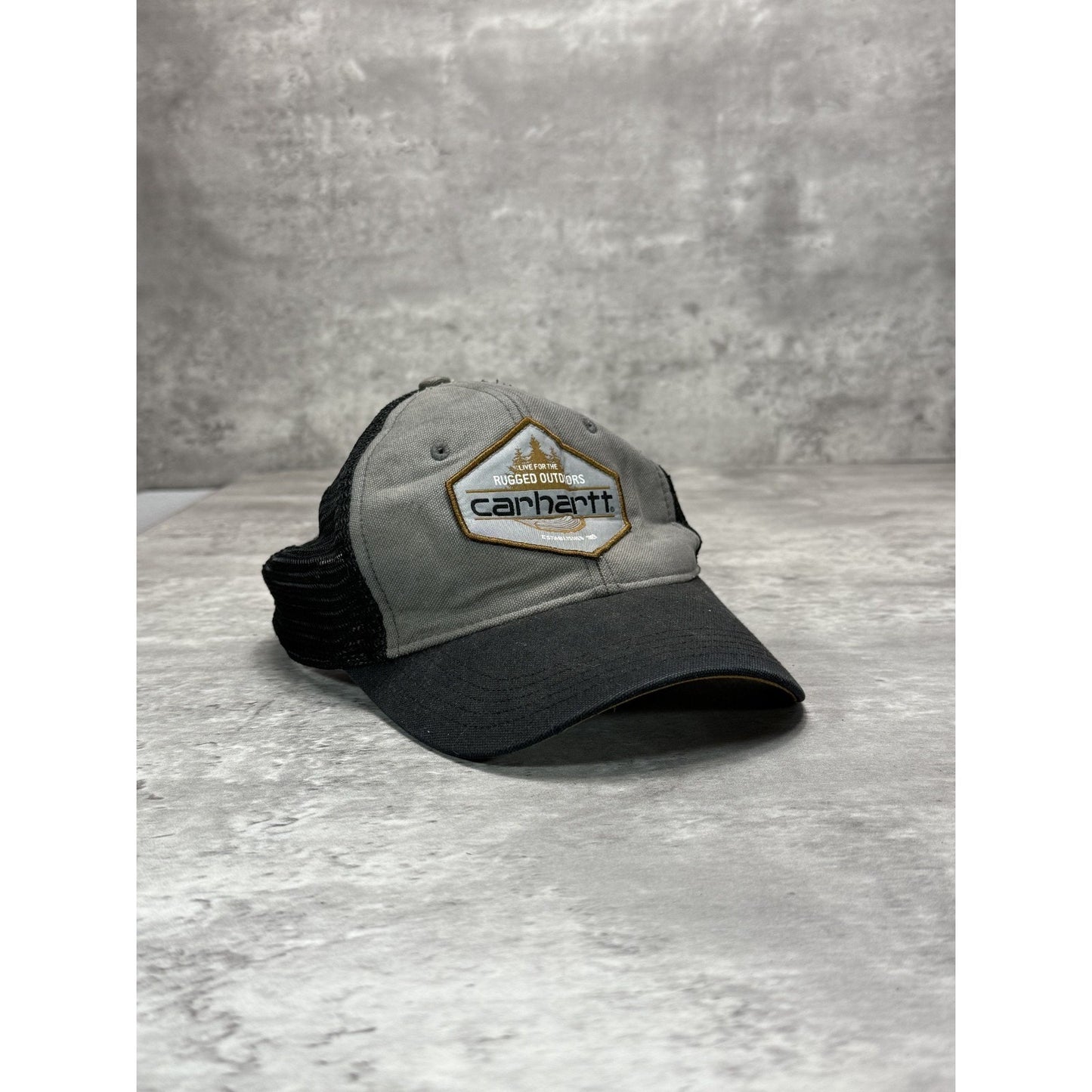 Carhartt Outdoors Embroidered Patch Workwear Trucker Snapback Hat OSFA