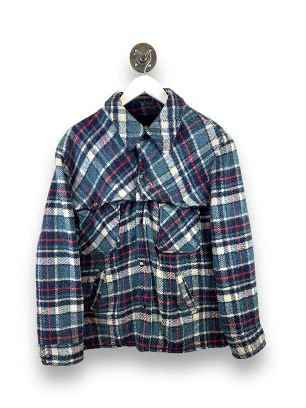Vtg 80s/90s Cross Country Sportswear Fleece Lined Double Pocket Jacket Sz Large