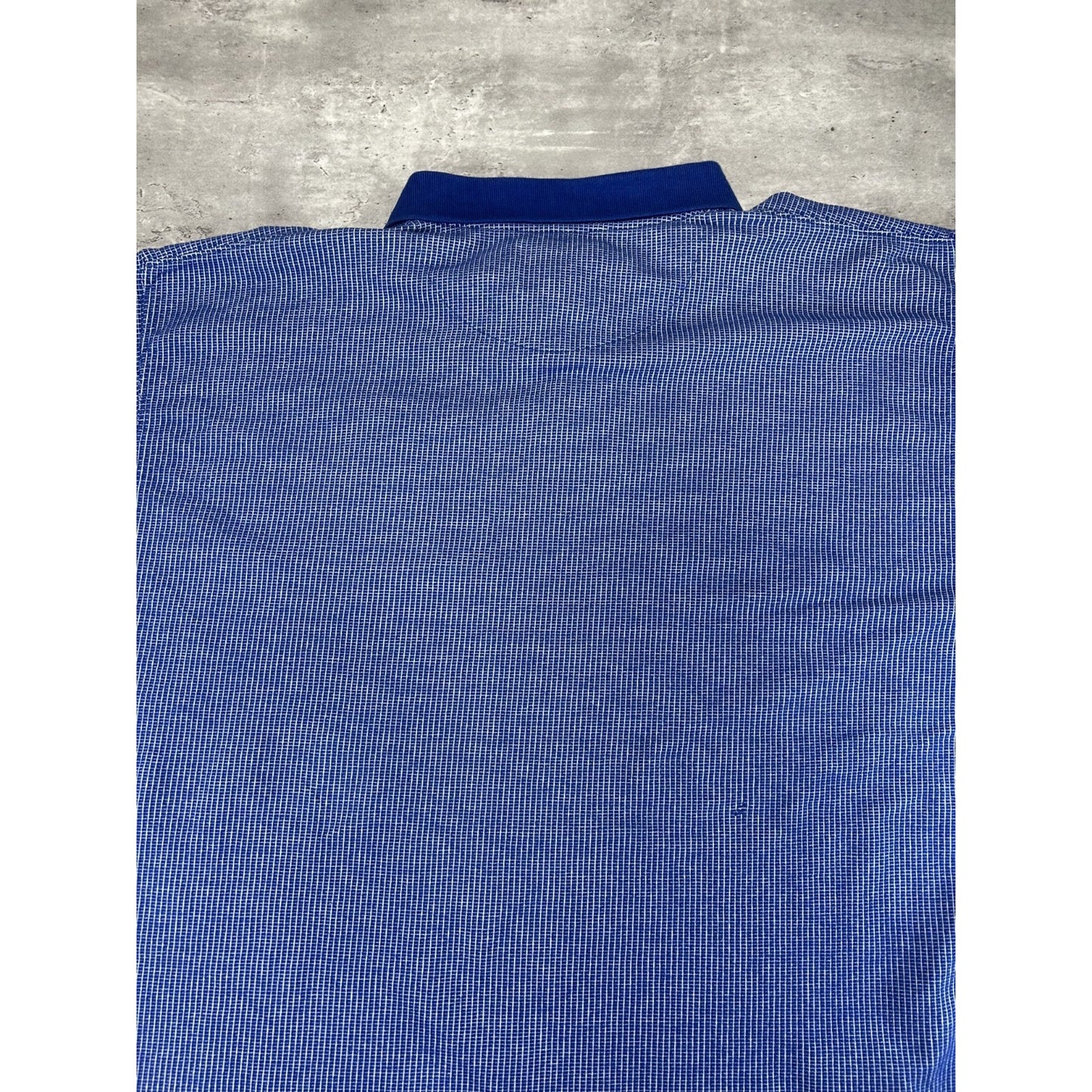 Vintage 90s Buffalo Bills NFL Embroidered Logo 1/4 Button Up Shirt Size 2XL