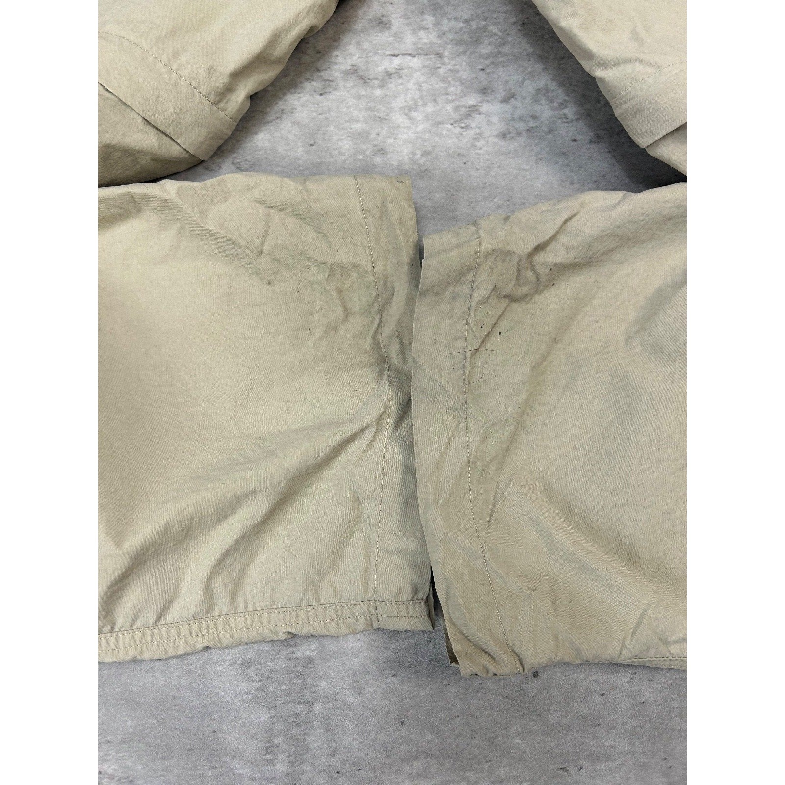 Vintage Columbia PFG Multi Pocket Convertible Nylon Fishing Pants Size Medium