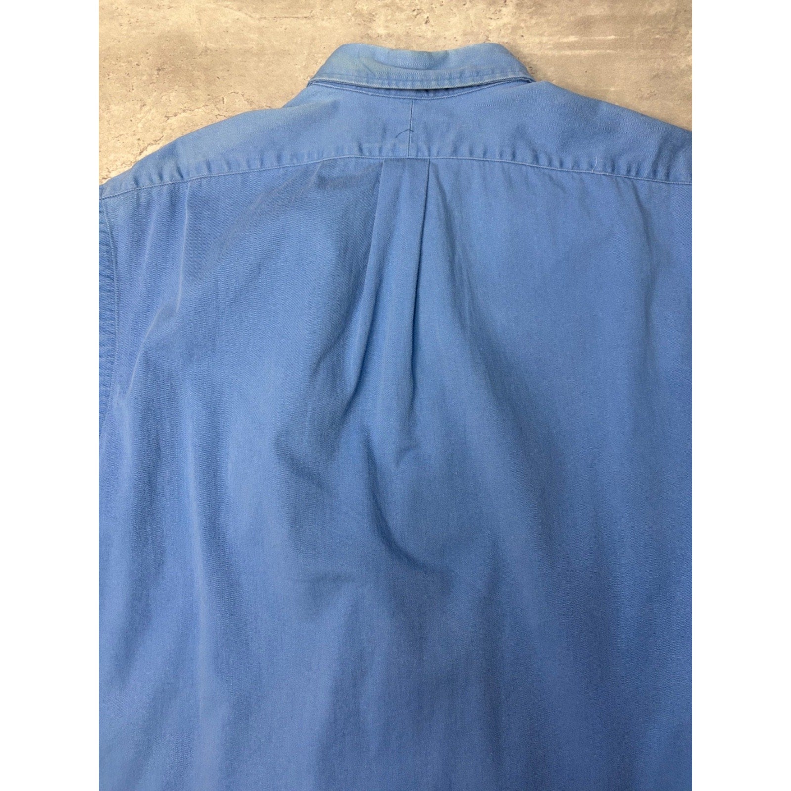 Vintage Polo Ralph Lauren Embroidered Pony Cropped Button Up Shirt Size 2XL
