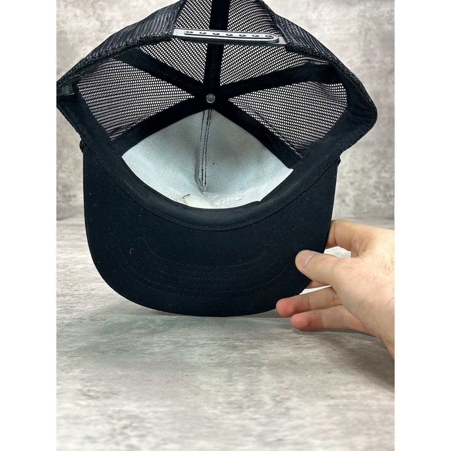 Vintage 90s Twin Village Recycling Embroidered Spellout Snapback Hat OSFA