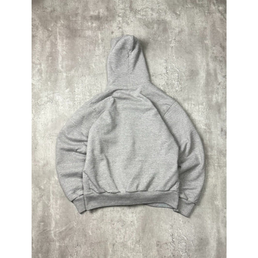 Vintage 80s Carhartt Thermal Lined Full Zip Hooded Workwear Sweatshirt Sz Medium