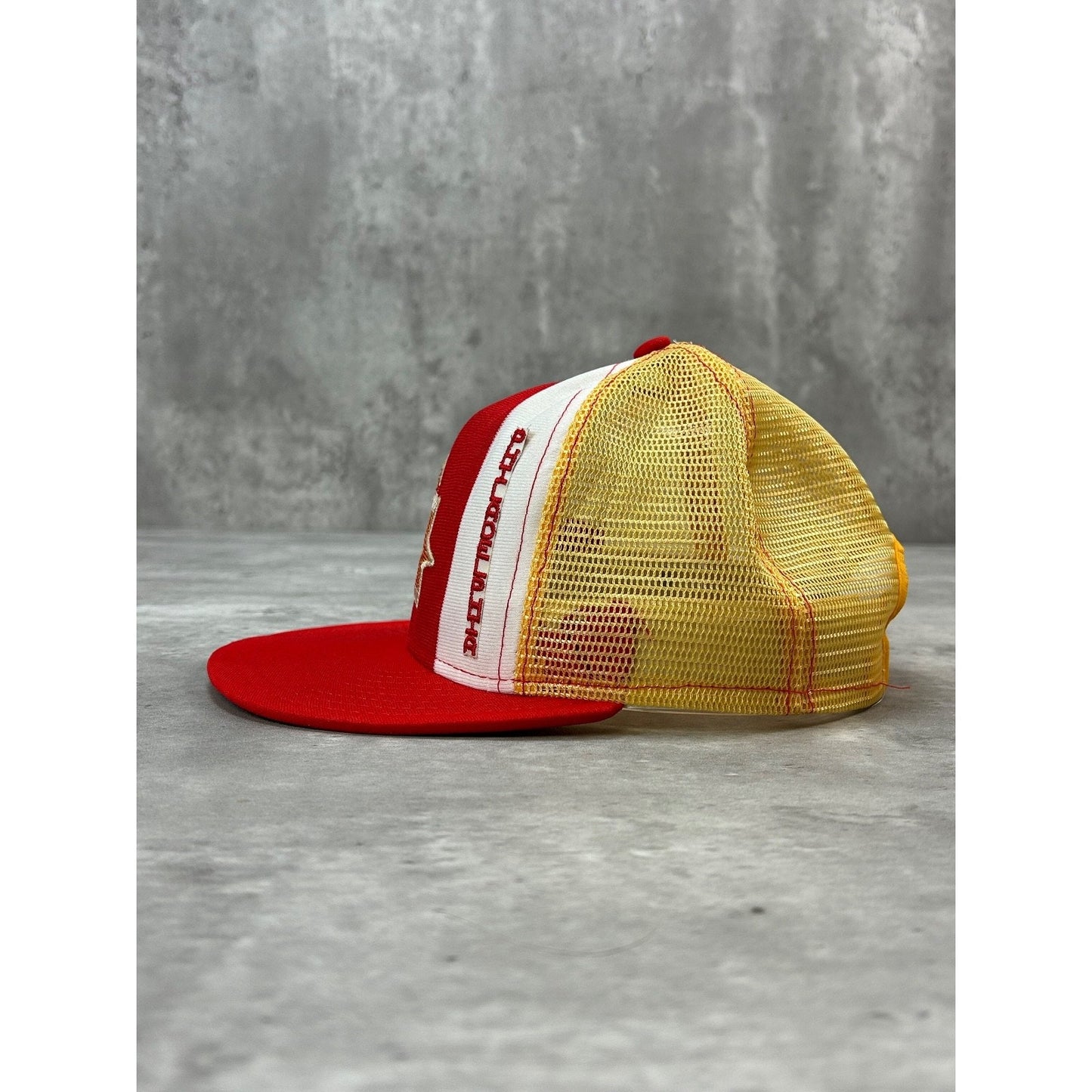 Vintage 80s Philadelphia Stars USFL Lucky Stripes Trucker Snapback Hat OSFA