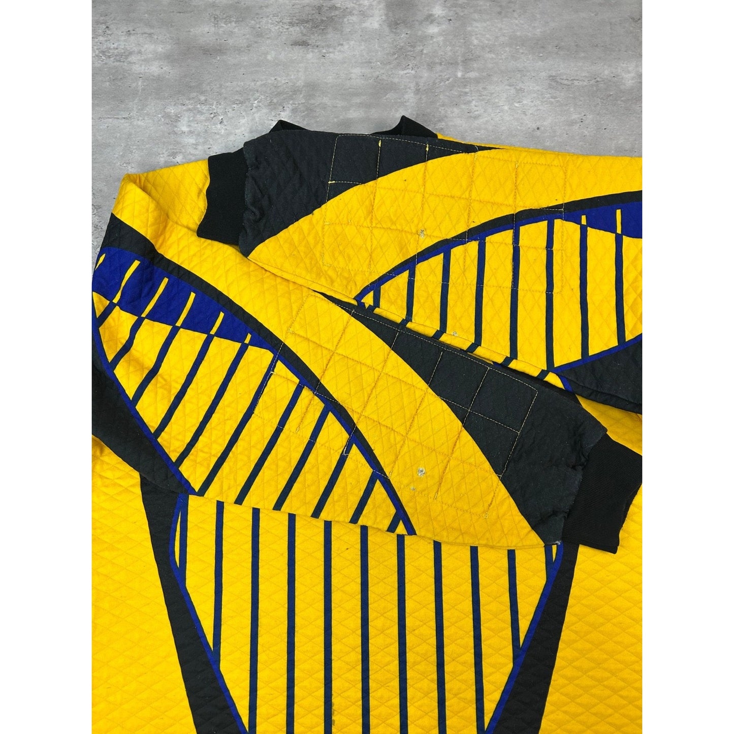 Vintage 90s Lotto Striped Goalkeeper Soccer Long Sleeve Jersey Size XL