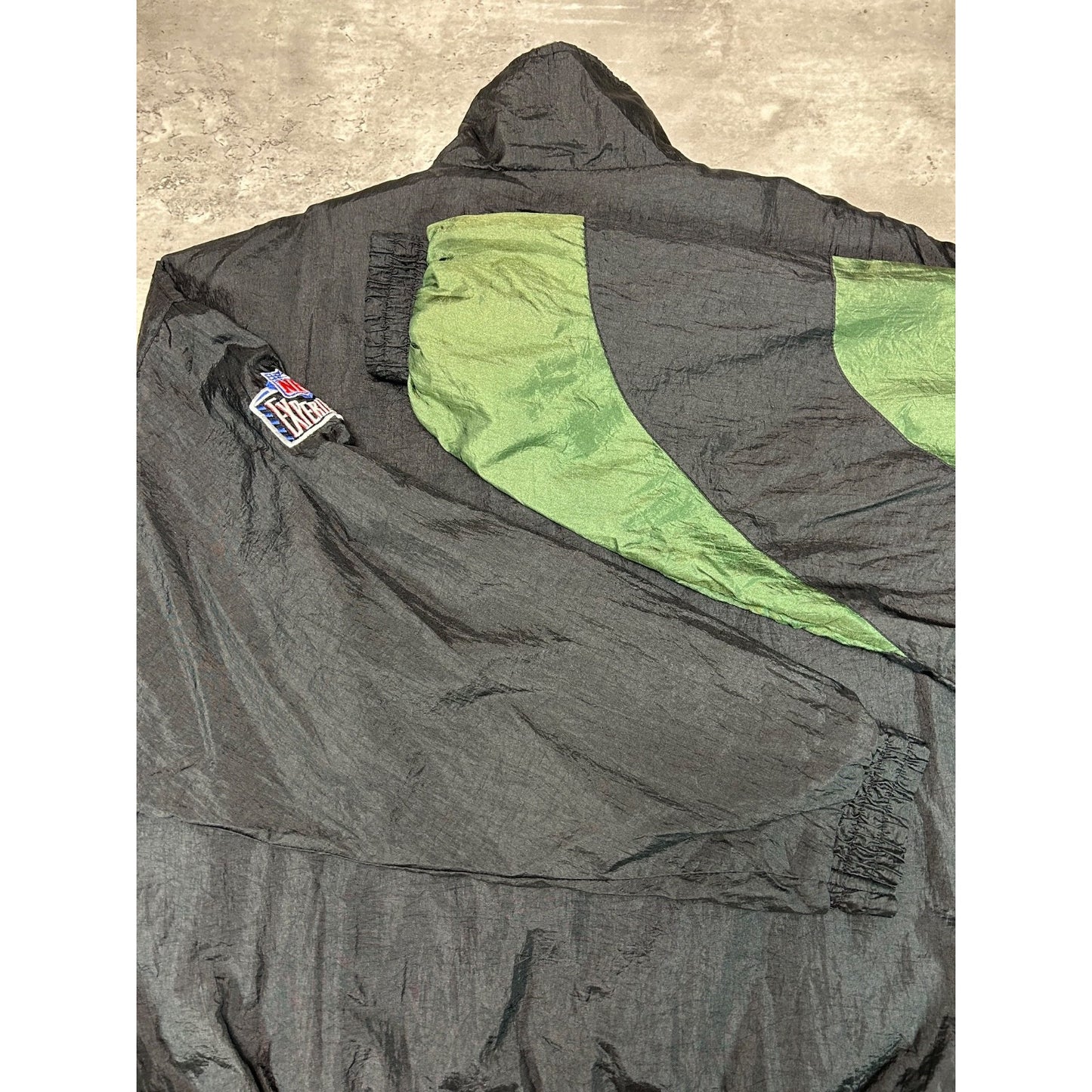 Vintage 90s Green Bay Packers NFL Embroidered Full Zip Jacket Size Large