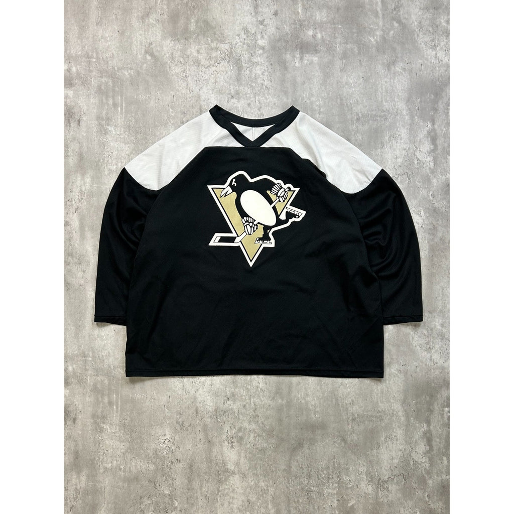 Vintage 90s Mario Lemieux #66 Pittsburgh Penguins NHL Hockey Jersey Size 2XL