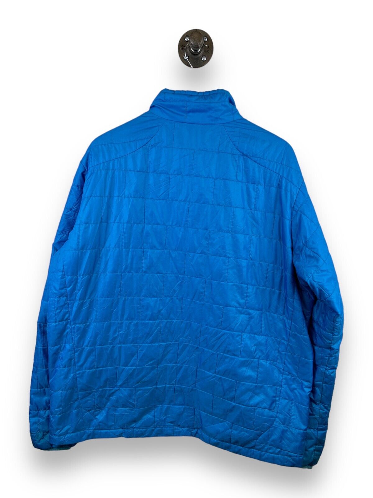 Patagonia Primaloft Nano Puffer Full Zip Insulated Jacket Size XL Blue