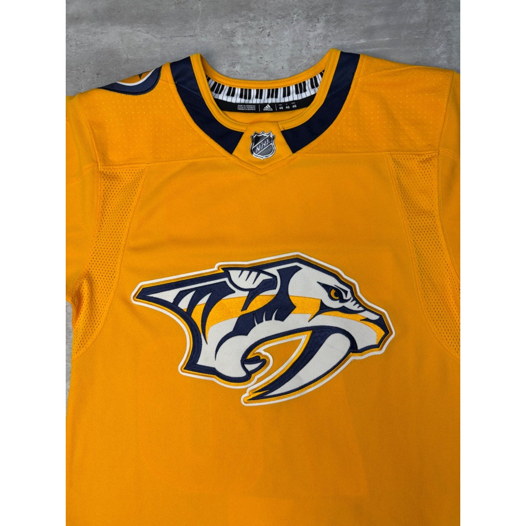 PK Subban #76 Nashville Predators NHL Adidas Fight Strap Hockey Jersey Sz Medium