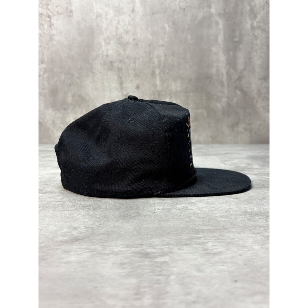 Vintage Retired And Entering My Reclining Years Graphic Snapback Hat OSFA