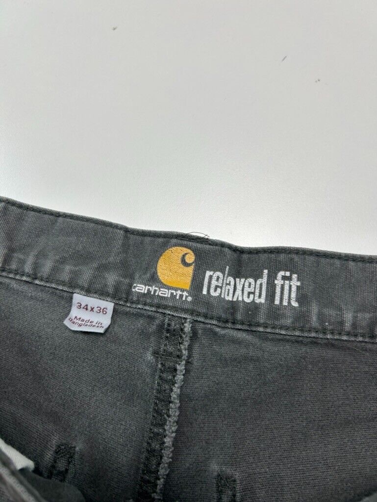 Carhartt Relaxed Fit Canvas Workwear Five Pocket Pants Size 33