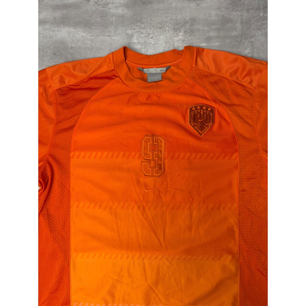 Vintage Rob Van Persie #9 Netherlands Nike Soccer Jersey Size Large