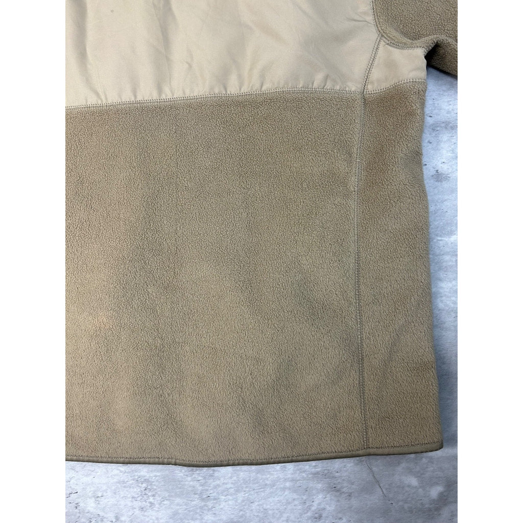 Vintage Chaps Ralph Lauren Earth Tone Full Zip Fleece Sweatshirt Size Large
