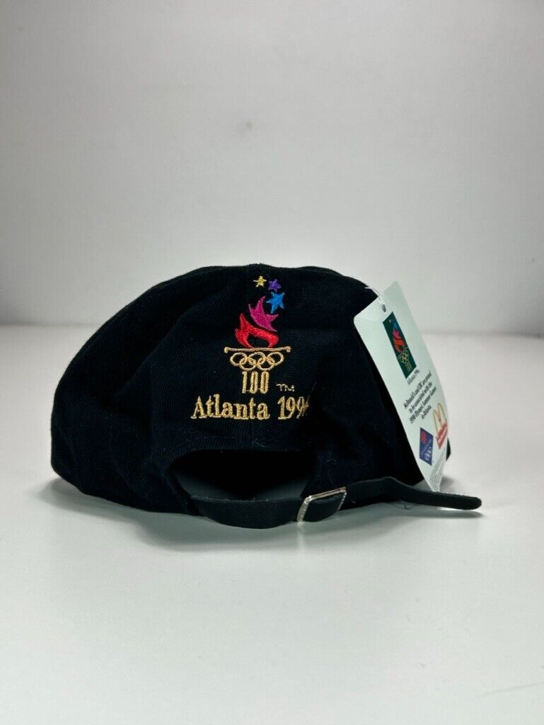 Vintage 1996 Atlanta Olympics Embroidered Strapback Hat OSFA 90s