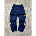 Vintage 90s Tennessee Volunteers NCAA Embroidered Nylon Track Pants Size Medium