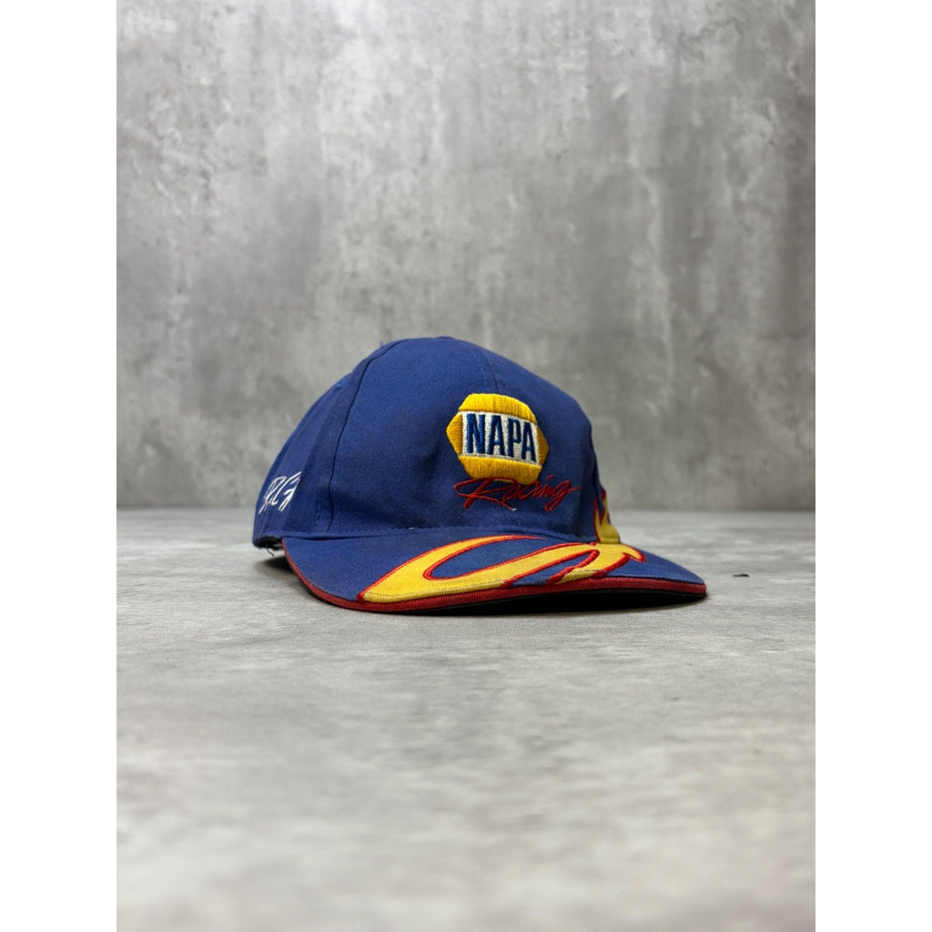 Vintage Napa Racing Embroidered Logo Nascar Strapback Hat OSFA