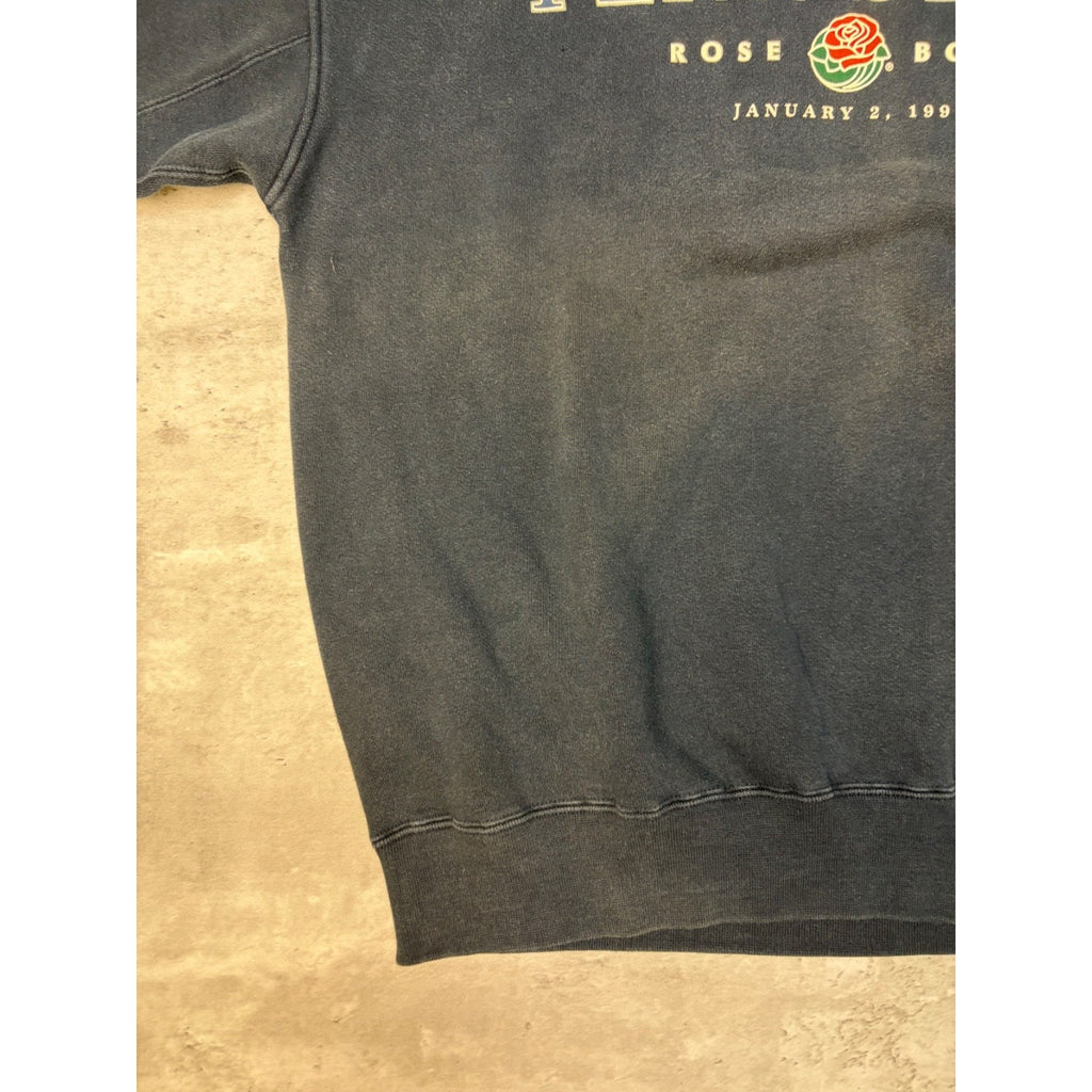 Vintage 1995 Penn State Nittany Lions NCAA Rose Bowl Spellout Sweatshirt Size XL
