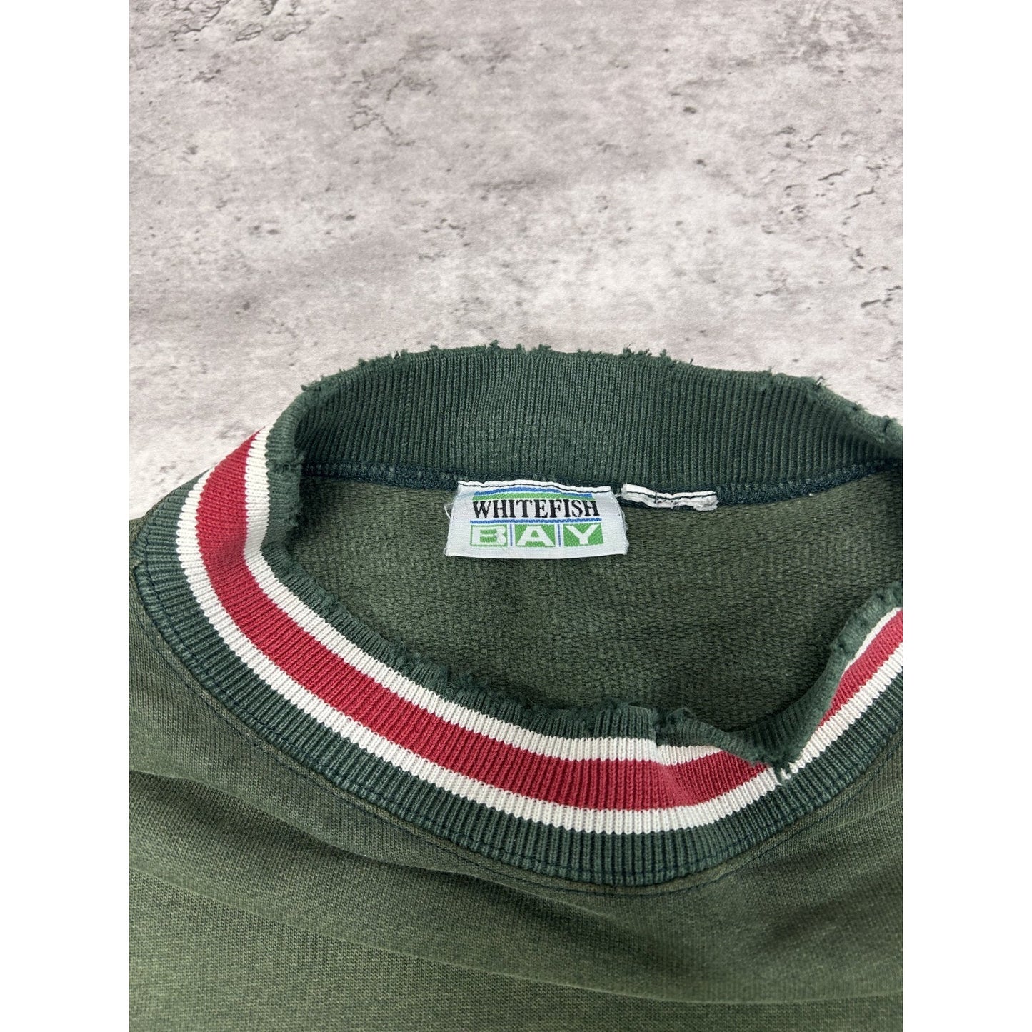 Vintage 90s Embroidered Lighthouse Graphic Crewneck Sweatshirt Size XL