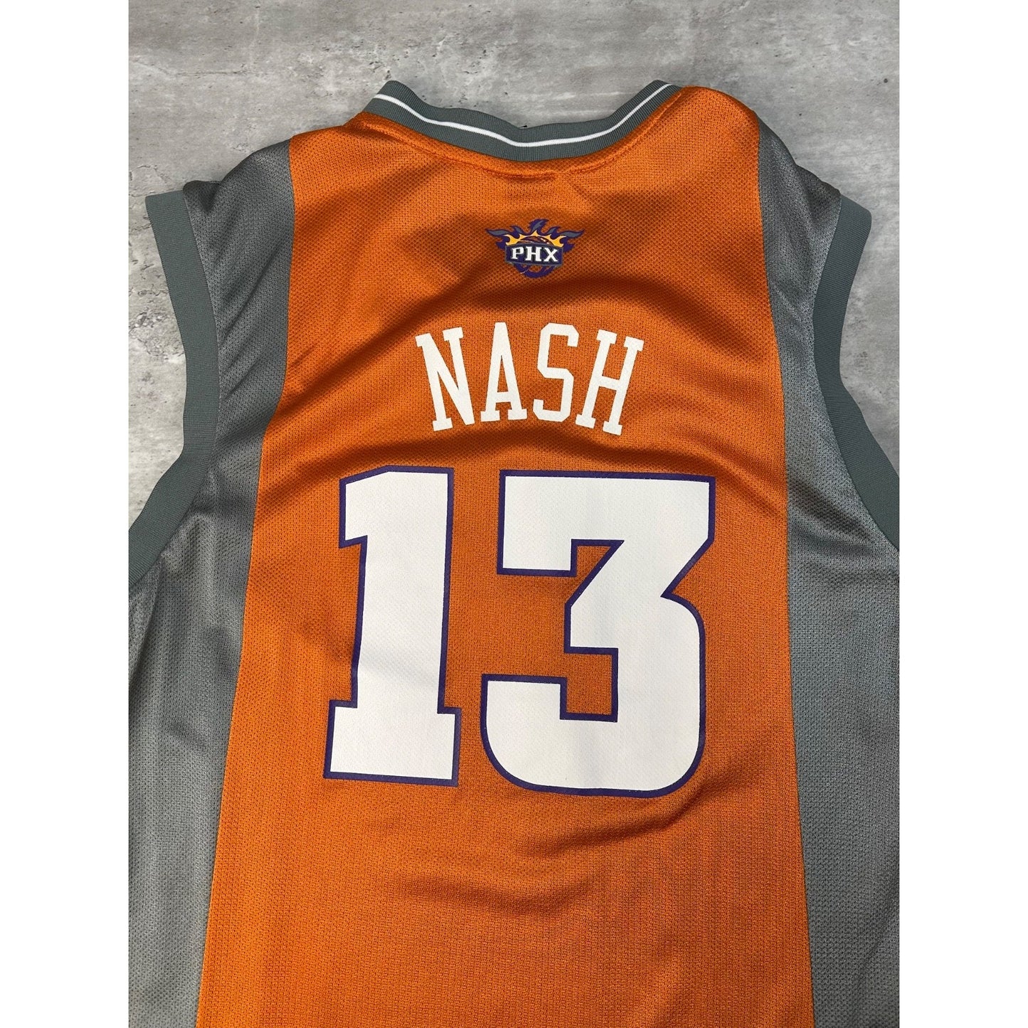 Vintage Steve Nash #13 Phoenix Suns NBA Reebok Basketball Jersey Size Medium