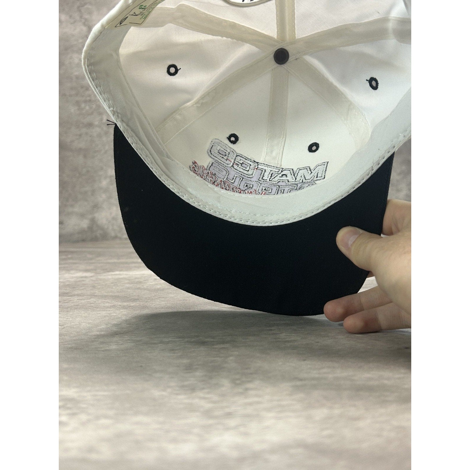 Vintage 90s Matco Tools Supernationals Embroidered Nascar Snapback Hat OSFA