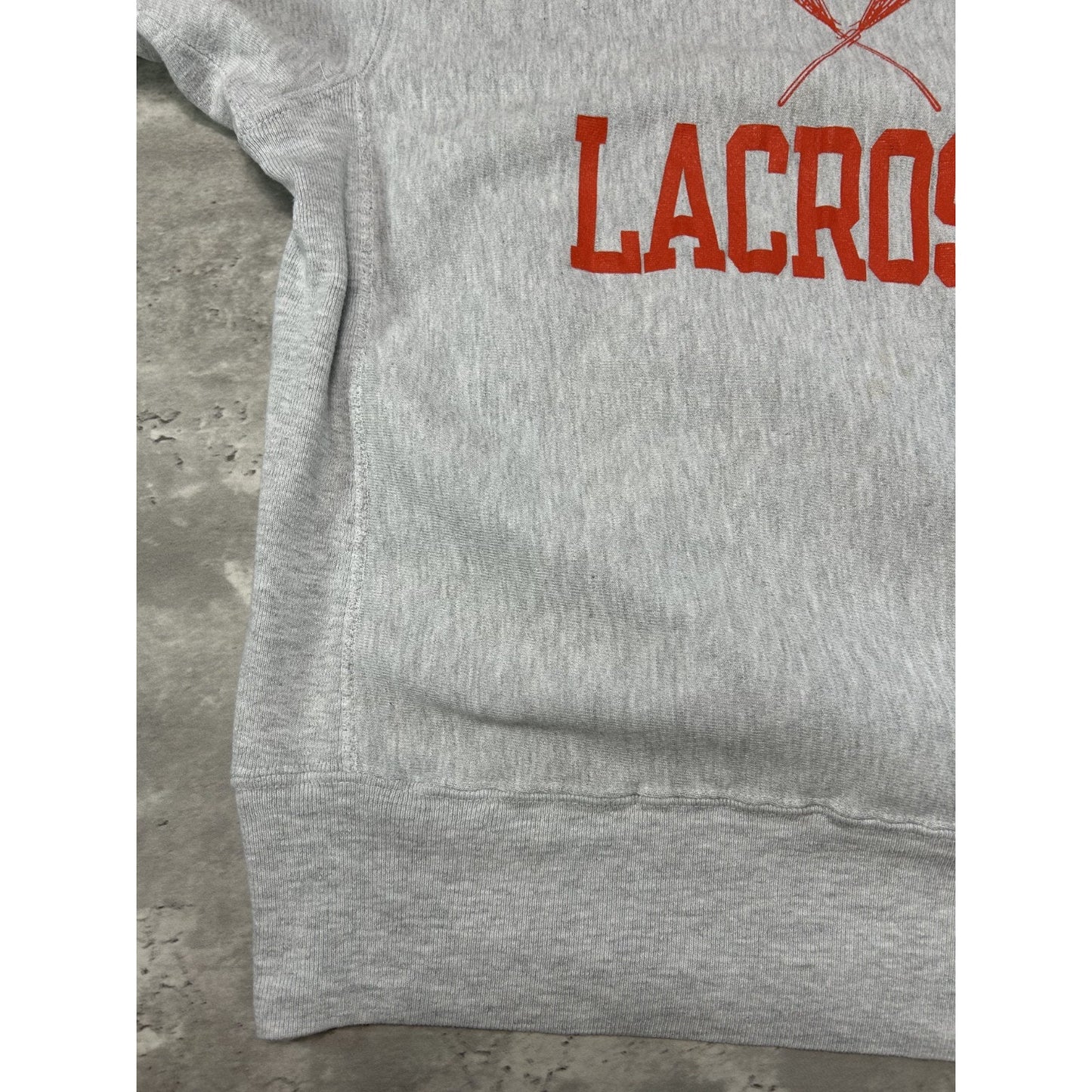 Vintage 90s Syracuse Lacrossee NCAA Champion Reverse Weave Sweatshirt Size XL