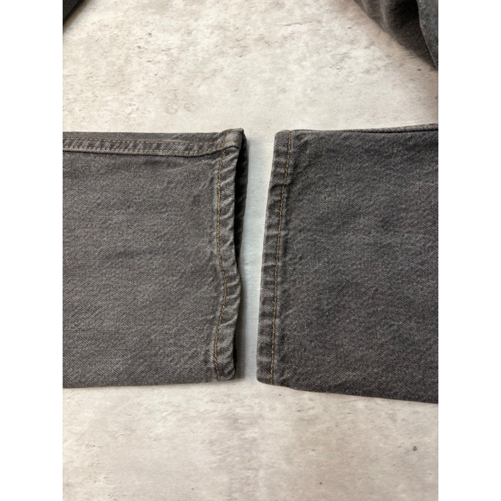 Vintage 90s Levis XX 701 Red Tab Black Wash Denim Pants Size 28