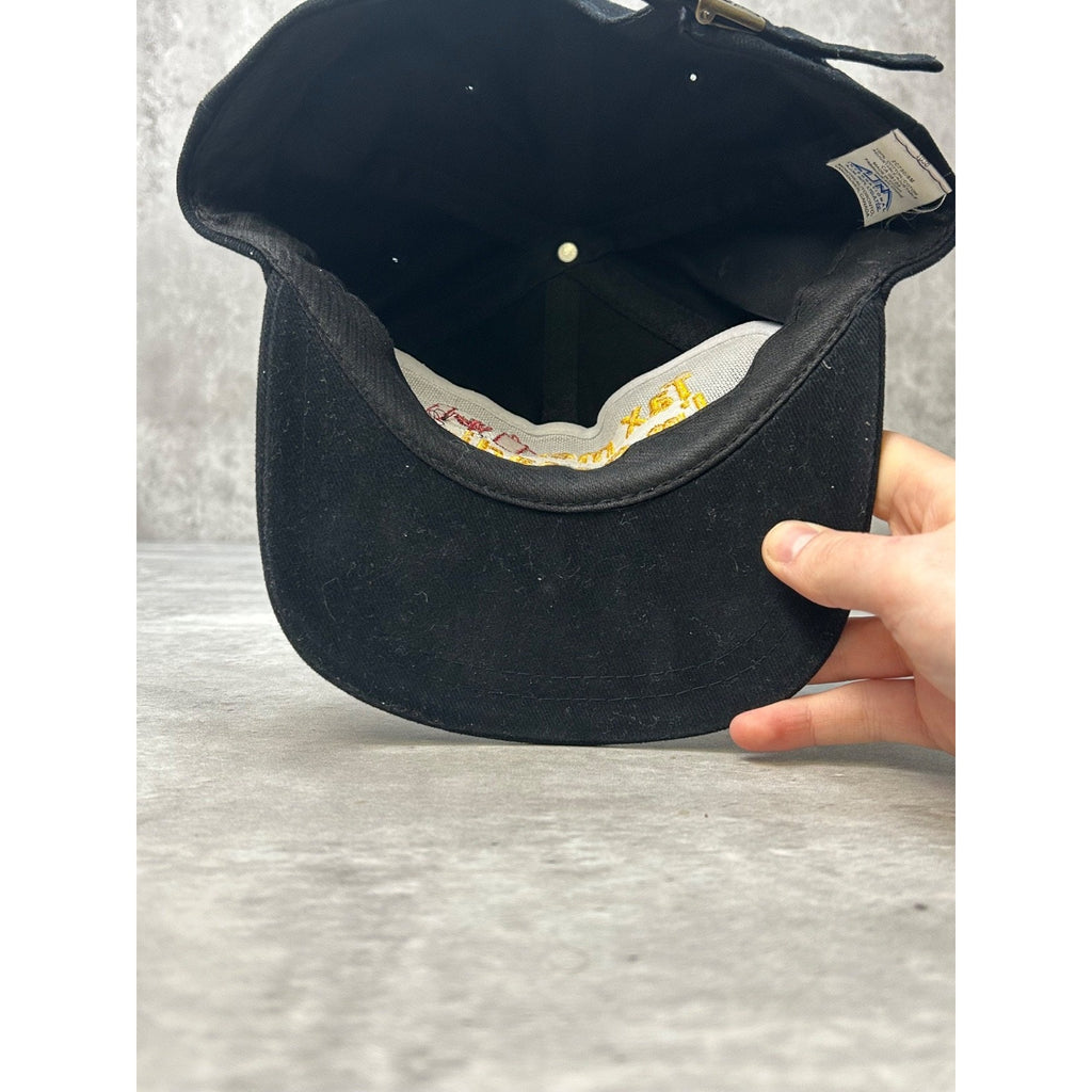Vintage 90s Tax Me Im Canadian Graphic Spellout Strapback Hat OSFA