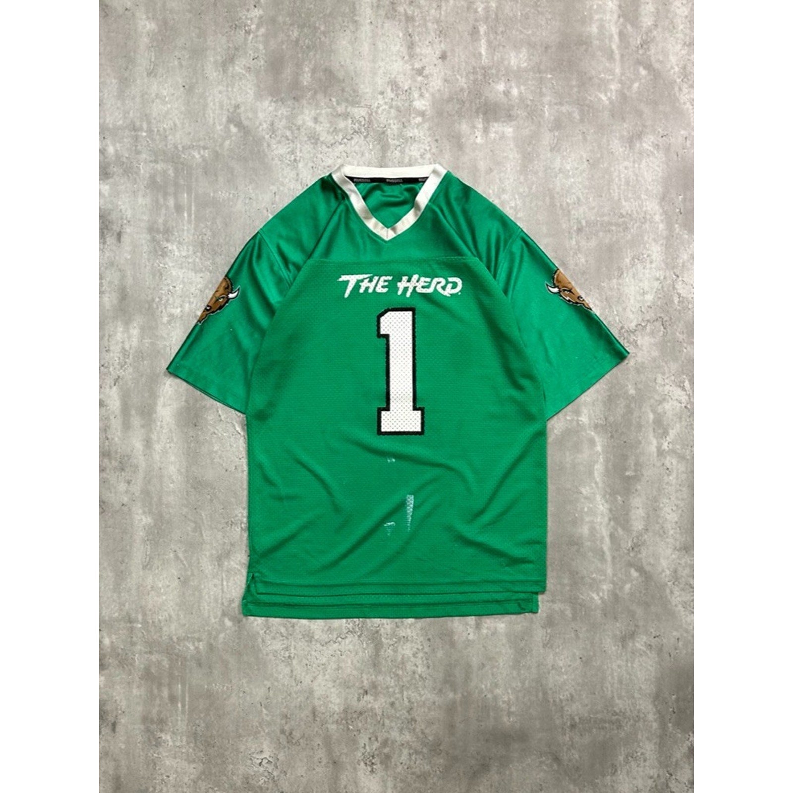 Vintage Marshall NCAA The Herd #1 Collegiate Football Jersey Size Medium