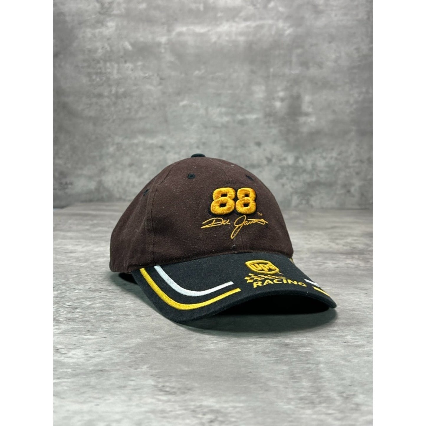 Vintage Dale Jarrett UPS Racing Embroidered Nascar Strapback Hat OSFA