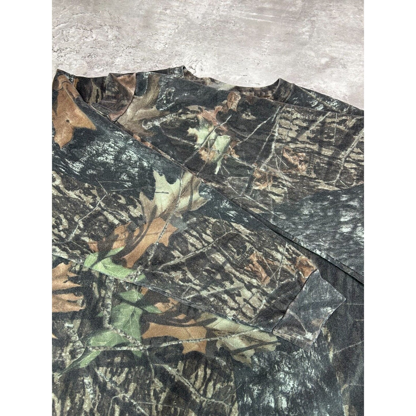 Vintage Mossy Oak Breakup Camo Crewneck Hunting Sweatshirt Size XL