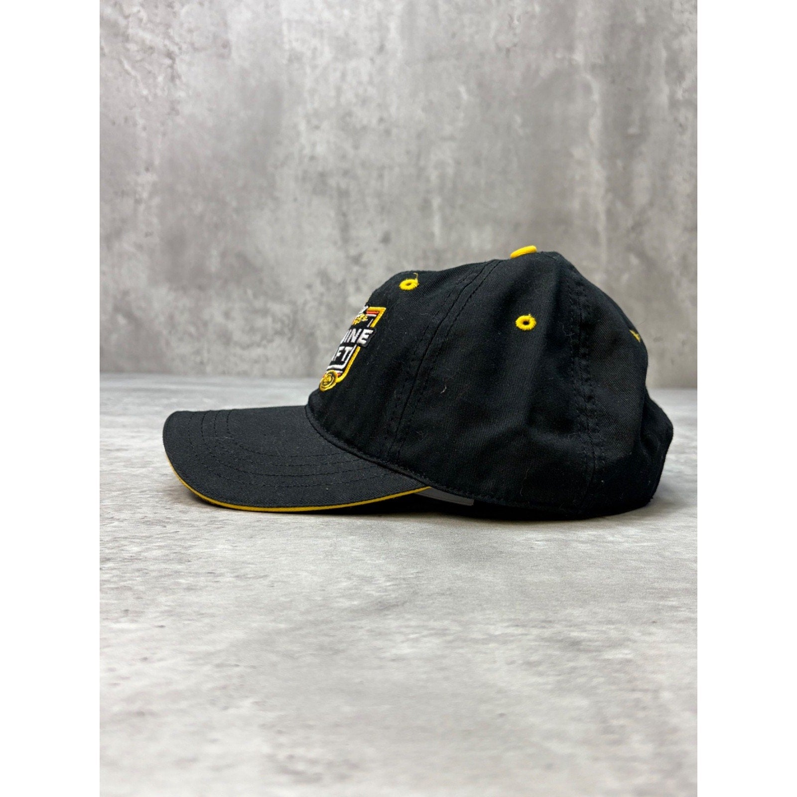 Vintage Miller Genuine Draft Embroidered Logo Strapback Hat OSFA