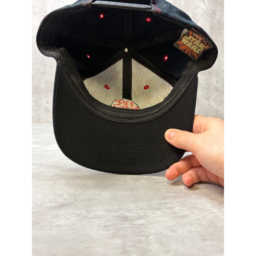 Vintage Darth Maul Star Wars Character Graphic Snapback Hat OSFA