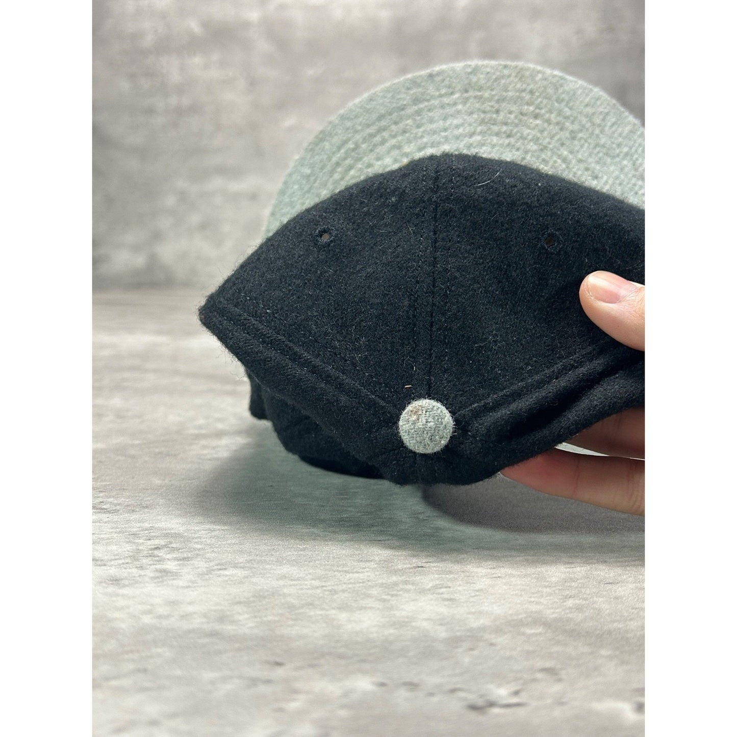 Vintage 90s Michigan Tech University Embroidered Spellout Snapback Hat OSFA