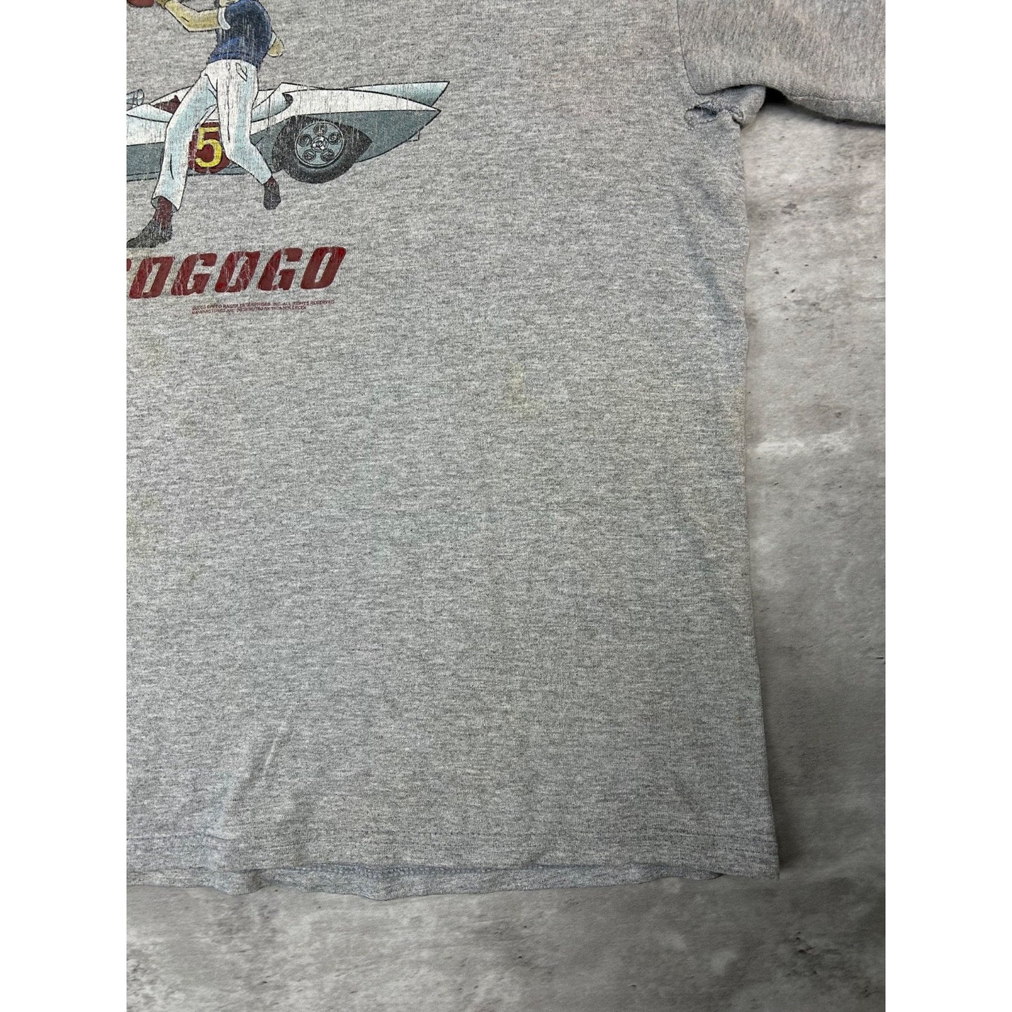 Vintage 2000s Speed Racer Anime TV Show Promo Graphic T-Shirt Size Large