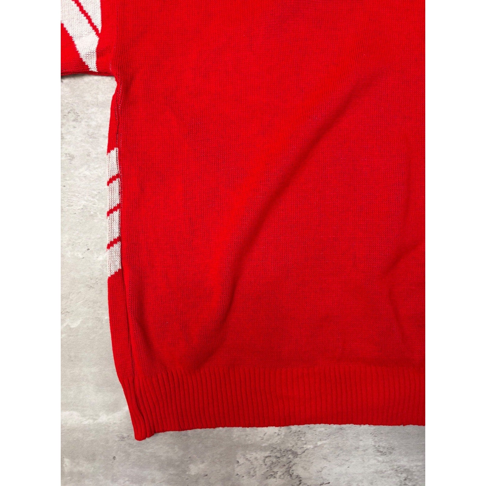 Vintage 80s Polaris Indy Spellout Graphic Pullover Knit Sweater Size Large