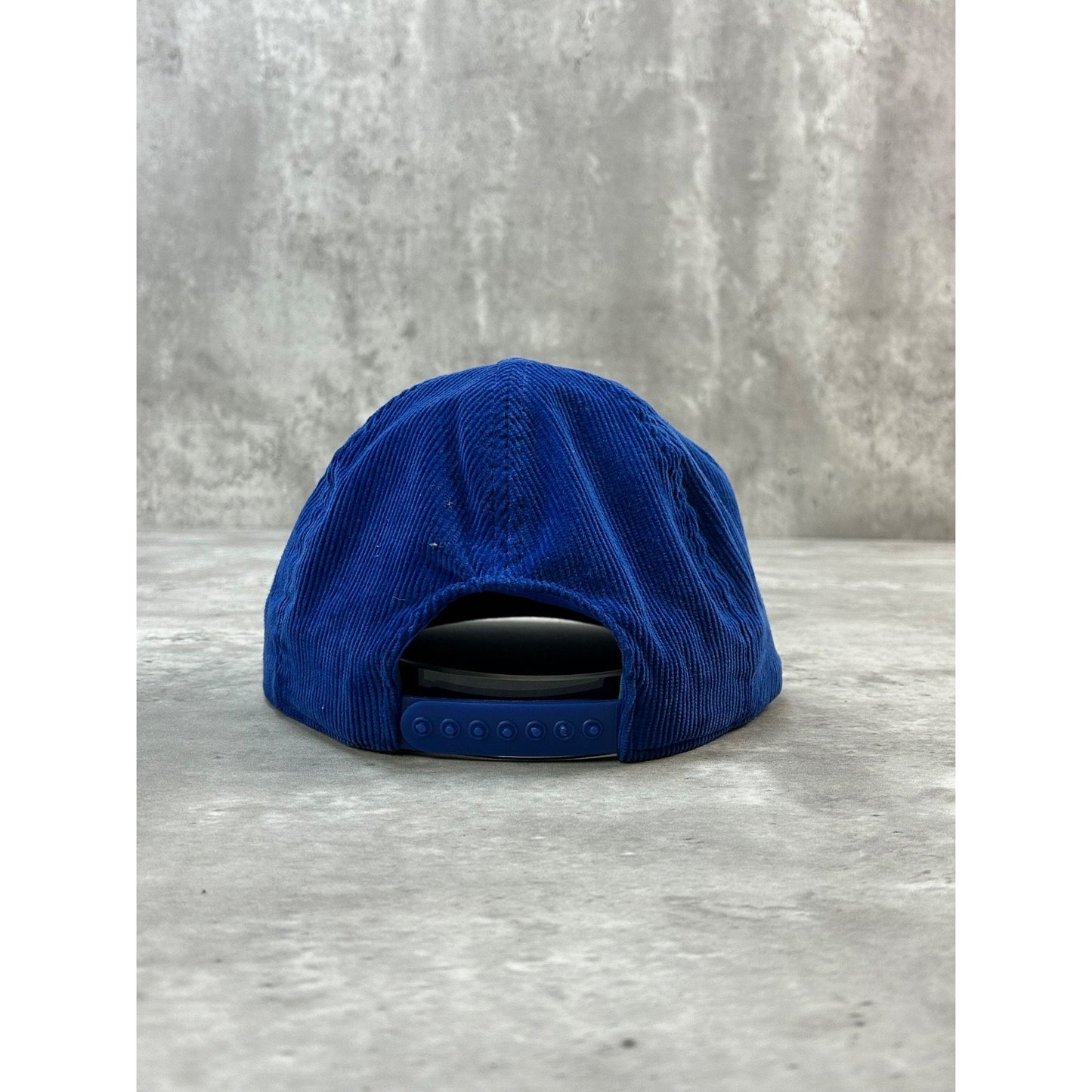 Vintage 90s Labatt Blue Embroidered Spellout Beer Promo Snapback Hat OSFA