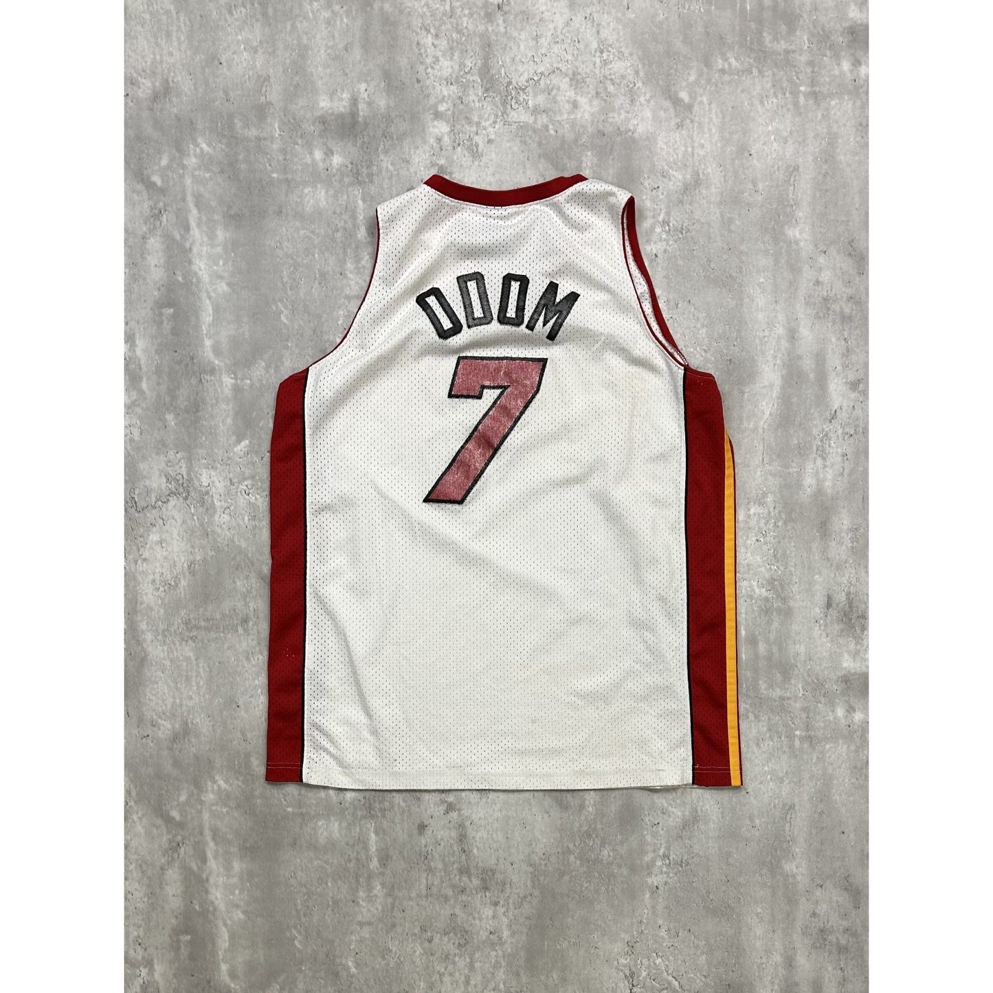 Vintage Lamar Odom #7 Miami Heat NBA Nike Basketball Jersey Size XL