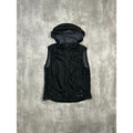 Vintage 2000s Nike ACG Nylon Hooded Full Zip Vest Size YOUTH Medium Black
