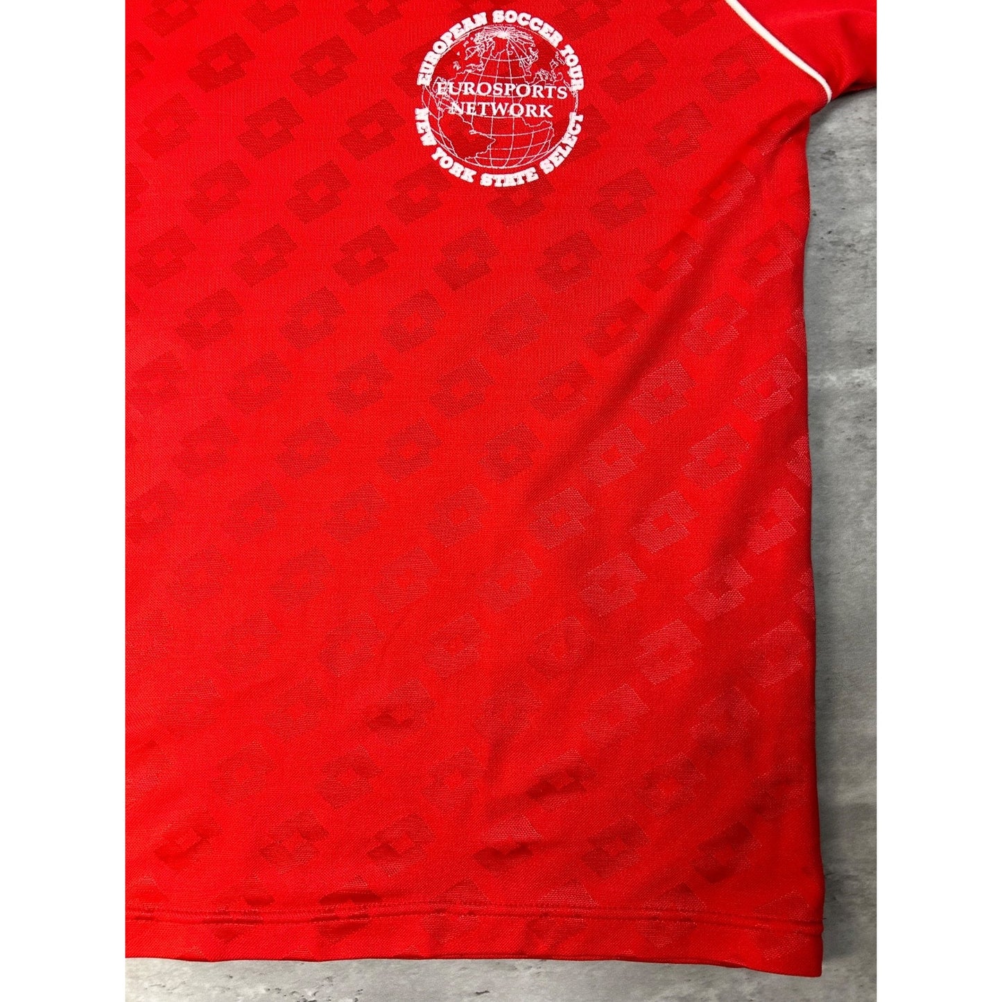 Vintage 80s/90s Lotto European Soccer Tour Collared Jersey Size XL