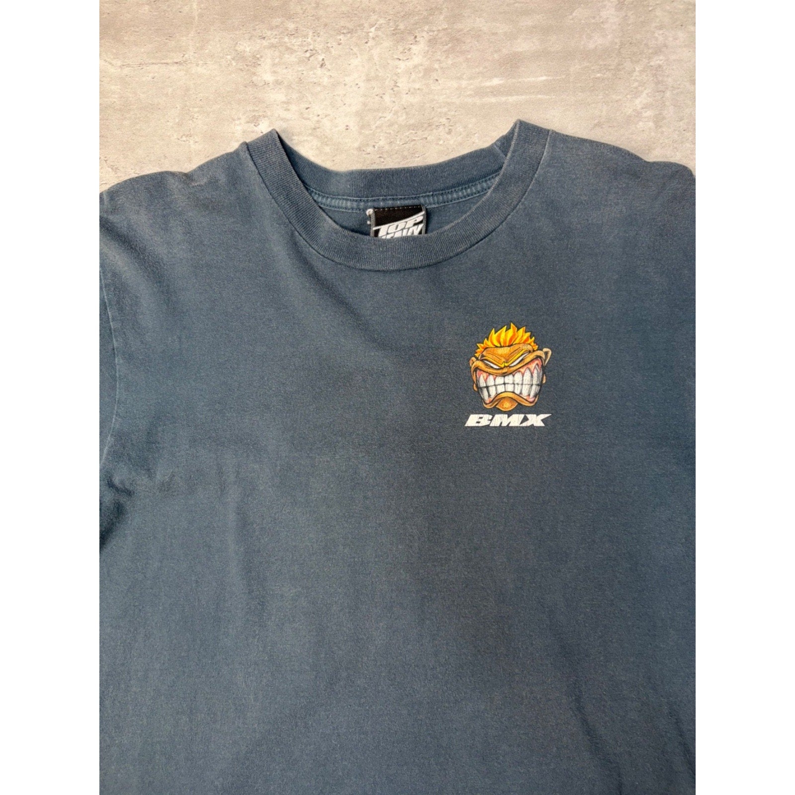 Vintage 2001 BMX Character Roster Graphic Long Sleeve T-Shirt Size XL YOUTH