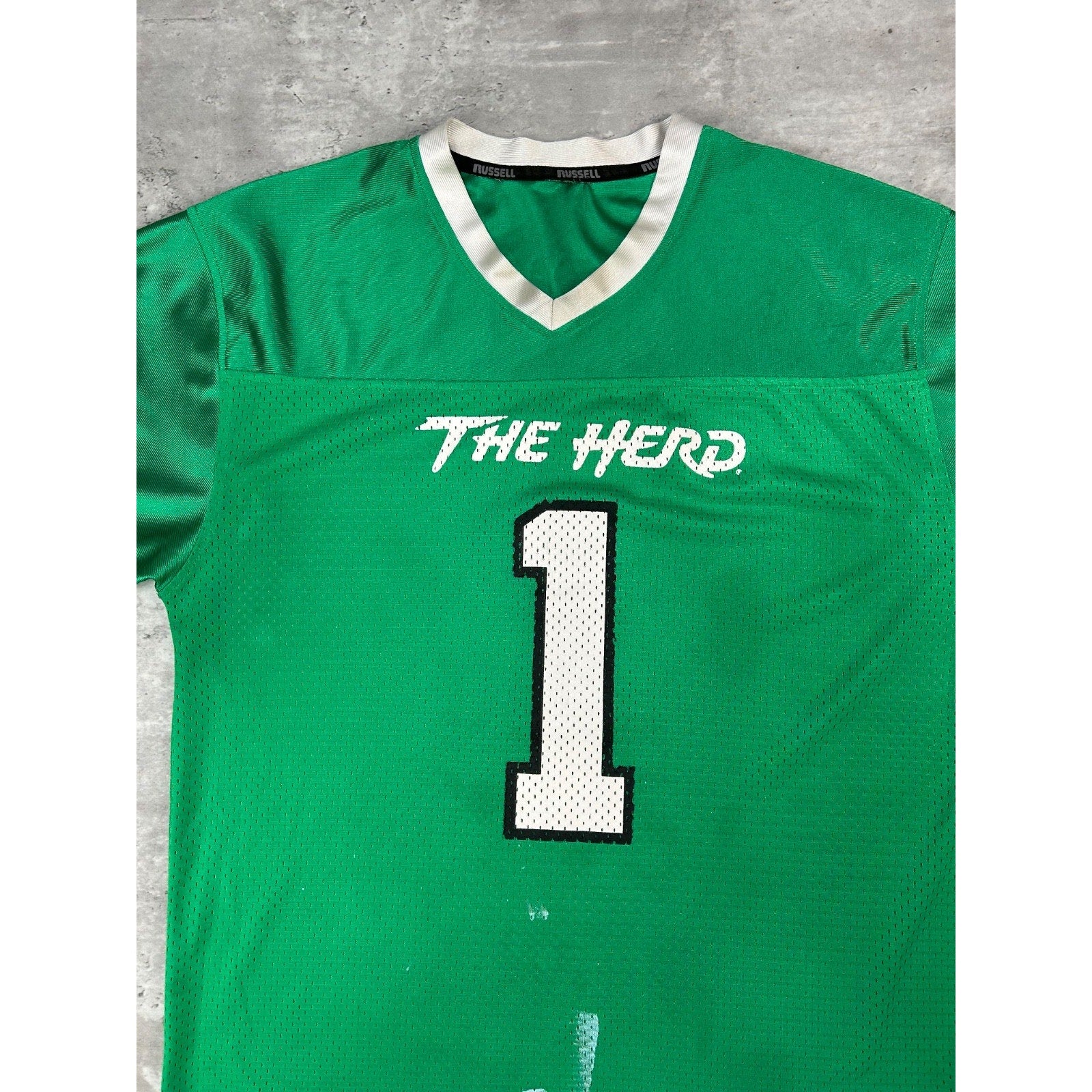 Vintage Marshall NCAA The Herd #1 Collegiate Football Jersey Size Medium