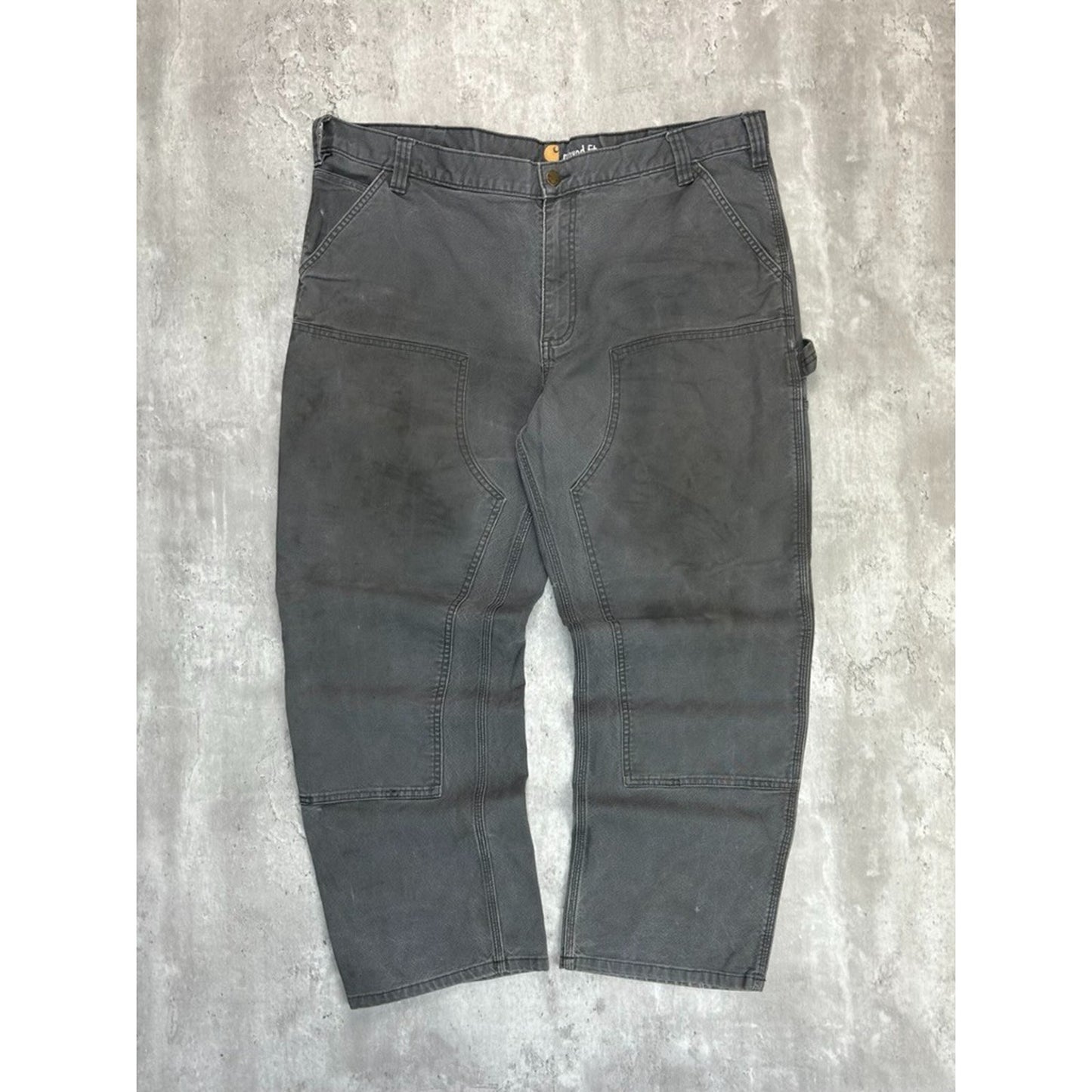 Carhartt Relaxed Fit Canvas Workwear Double Knee Carpenter Pants Size 42