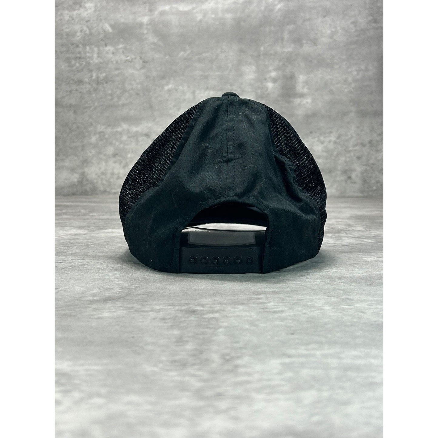 Vintage 80s/90s Chicago Spellout Rock Music Trucker Snapback Hat OSFA