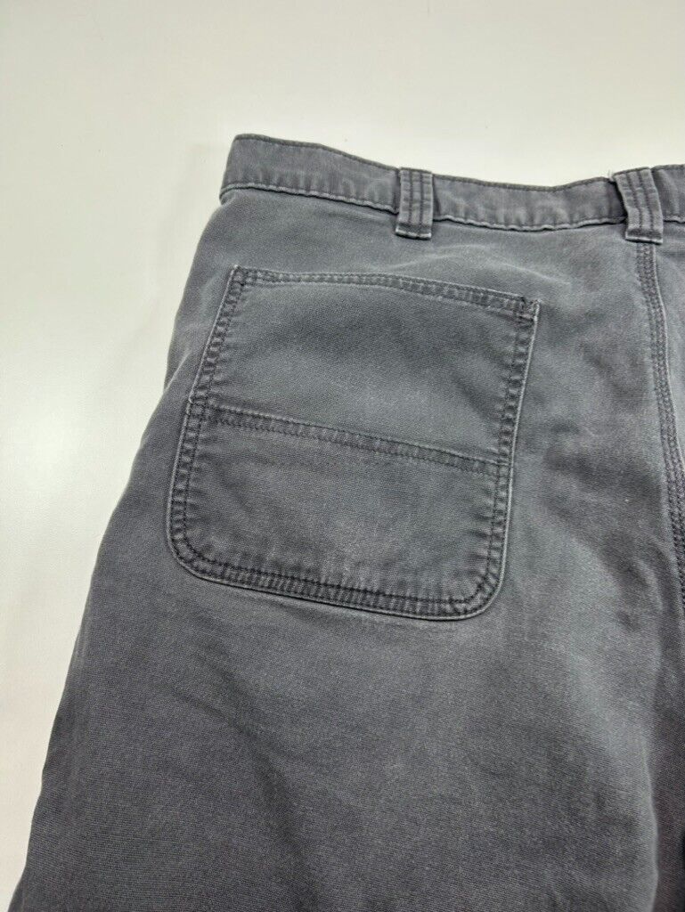 Carhartt Relaxed Fit Canvas Workwear Five Pocket Shorts Size 40 Gray