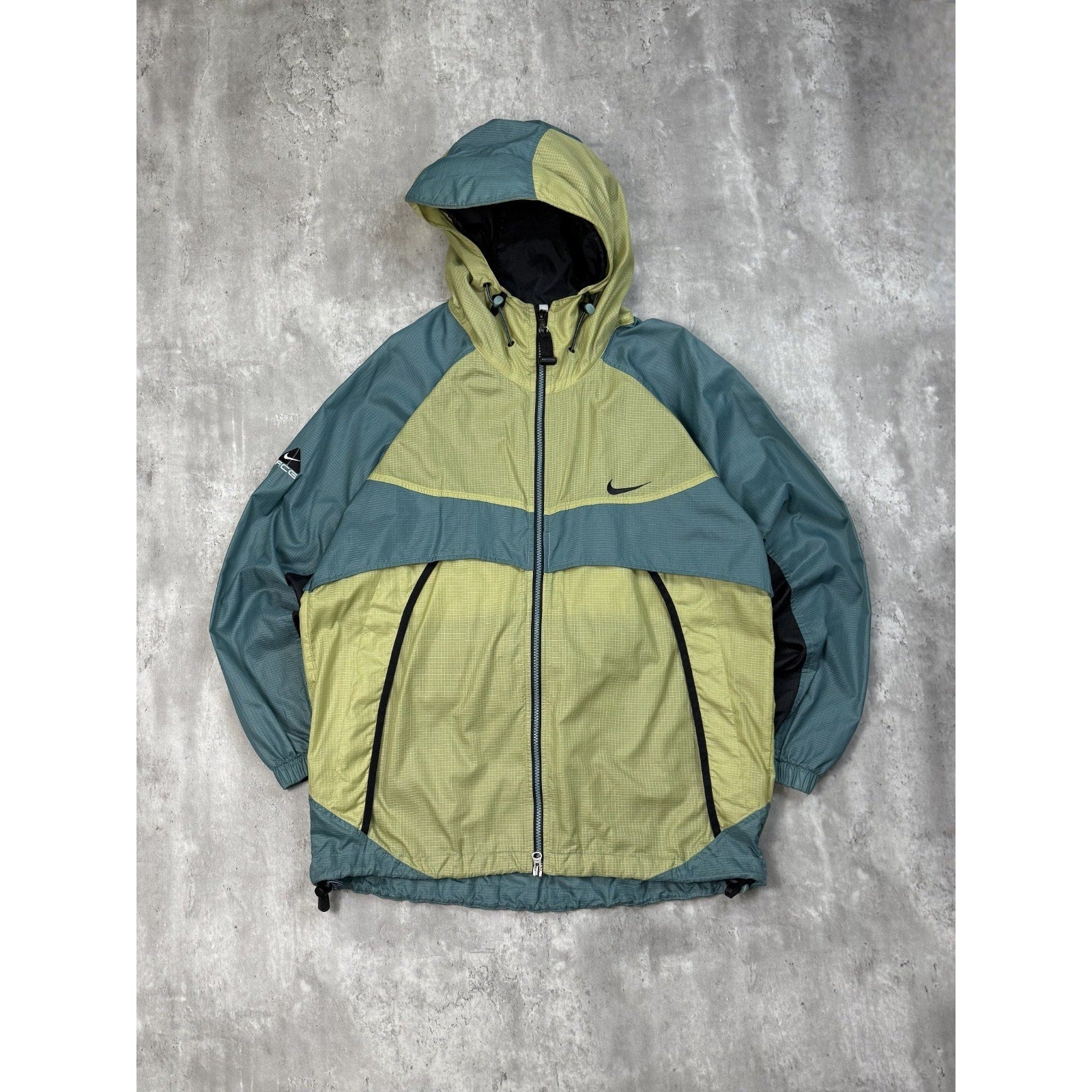 Vintage Nike ACG Nylon Convertible Stow Windbreaker Jacket Size Large