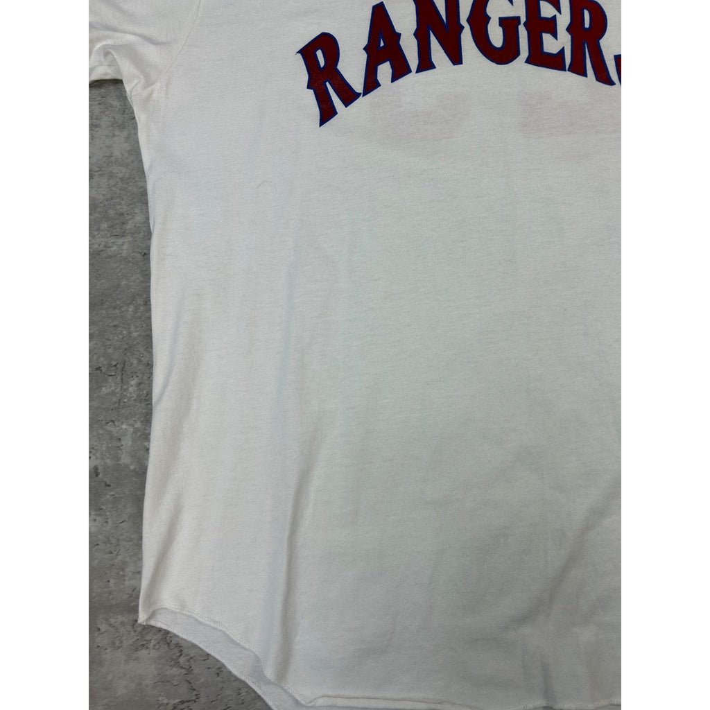 Vintage 80s Buddy Bell #25 Texas Rangers MLB Rawlings Jersey Size XL