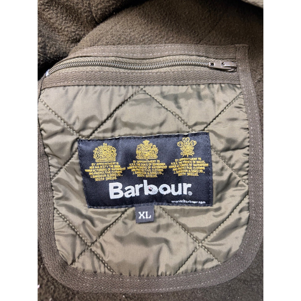 Vintage Barbour Polarquilt Quilted Reversible Vest Size XL