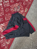 Vintage Nike Embroidered Mini Swoosh 1/2 Zip Windbreaker Jacket Size Large