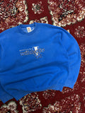 Vintage 90s Kentucky Wildcats NCAA Embroidered Logo Spellout Sweatshirt Sz Large